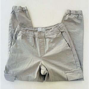 Everlane Beige Cargo Track Pants - Organic Cotton